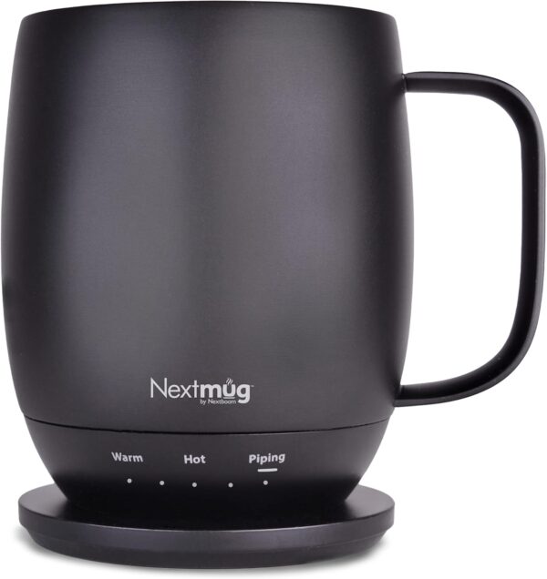 Nextmug - Temperature-Controlled, Self-Heating Coffee Mug