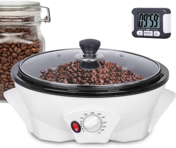 JIAWANSHUN Coffee Roaster Upgraded Electric Coffee Bean Roaster